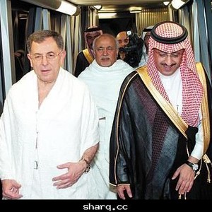 صور المشاهير في مناسك الحج 