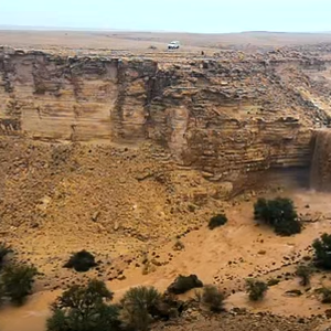 مواطن يرصد مشهدا رائعا عقب هطول الأمطار في محافظة الغاط 