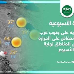 طقس العرب - السعودية | النشرة الجوية الأسبوعية | الأحد 11-9-2022