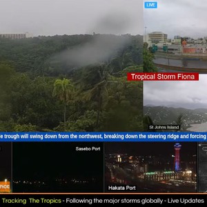 بث مُباشر : إعصار نانمادول الخطير يضرب اليابان ويجلي الملايين