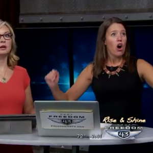 شاهد ردة فعل مذيعتي الأخبار عند وقوع زلزال أوكلاهوما على الهواء مباشرة