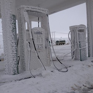 بالصور: هذه ليست سيبيريا .. إنها مرتفعات الرشادية في الطفيلة