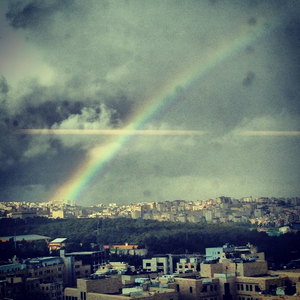 أرض الأردن تبتسم فرحاً و ارتياحاً .. صور من اليوم الأول لـ عاصفة مسرة