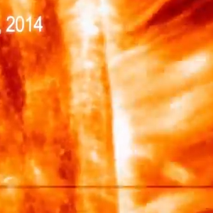 مقطع رهيب: شاهد انفجارات البلازما في الشمس وكأنها بركان !