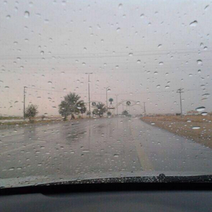 بالفيديو : شاهد روعة الأمطار على سكاكا صباح الأربعاء 1-2-1435 هـ