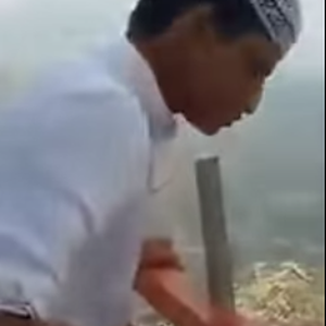 طفلان يغامران بحياتهما ويتسلقان برج اتصالات بجازان !