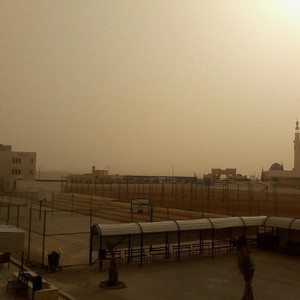 ثلوج في إربد والزرقاء