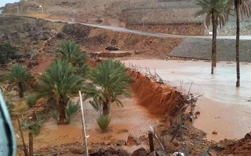 أمطار الفقرة غرب المدينة المنورة من محمد الحربي