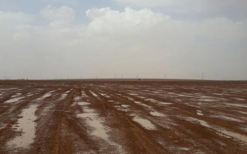 أمطار شمال الشنان شرق حائل تصوير زامل العيد عبر شبكة طقس حائل