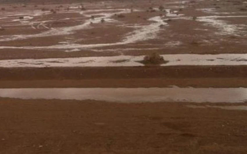 أمطار عرجاء شمال محافظة الدوادمي