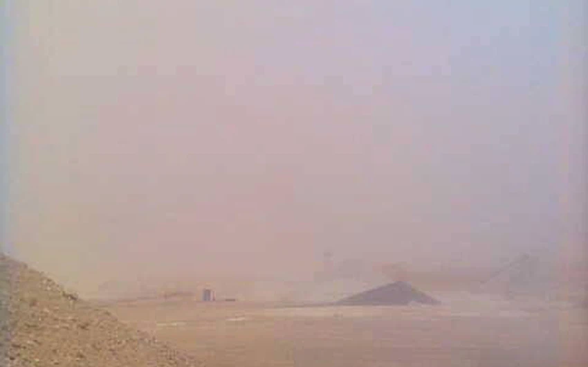 بالصور : غبار في اجواء المملكة بعدسة متابعين طقس العرب 