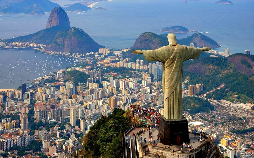ريو دي جانيرو، سانتا كاترين، ساو بالو، من أشهر المدن السياحية في البرازيل