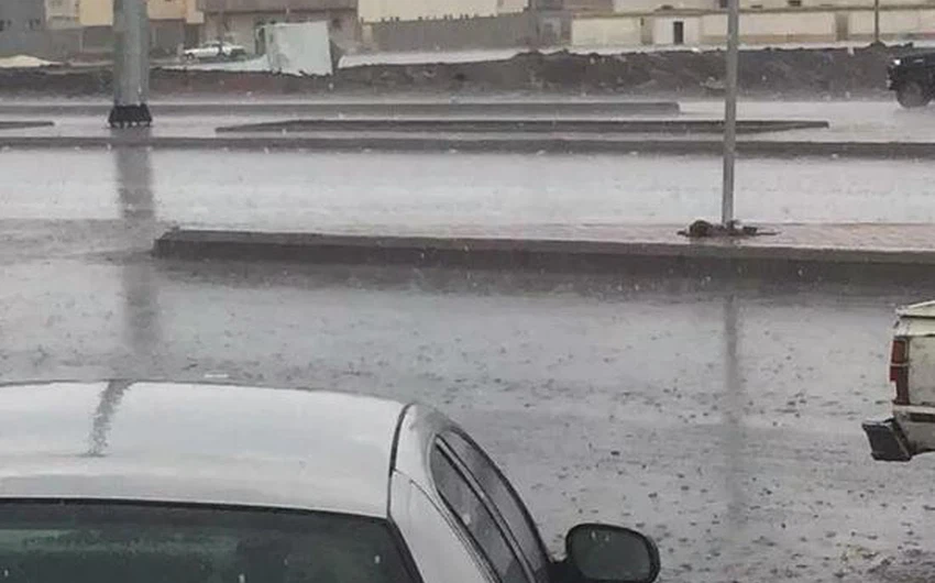امطار مخطط التلال في المدينة المنورة اللهم زد و بارك فريق طقس بدر ابو رائد العمري