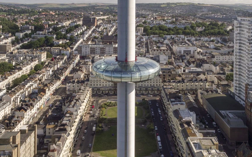 British Airways i360 .. the tallest moving towers in the world