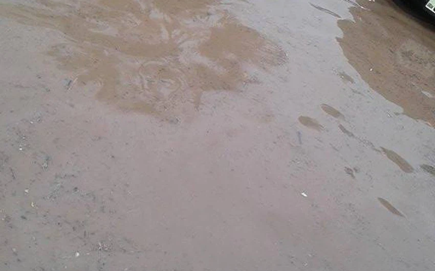 غرق بعض الطرق في مأدبا نتيجة الأمطار الغزيرة التي تعرضت لها تصوير Jëhãd Ălķțëb