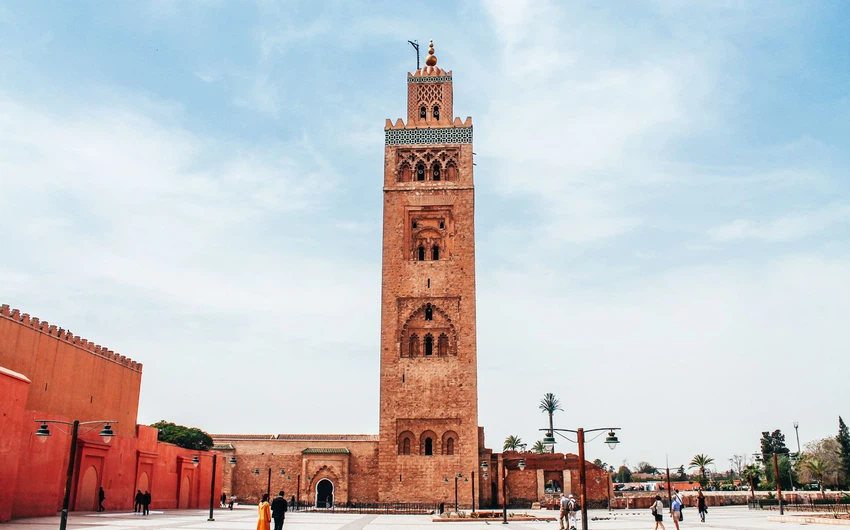 The road to the Bahia Palace in Marrakesh... in 27 photos
