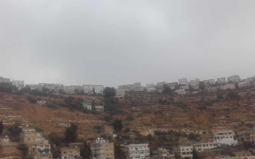 هكذا رصد الأردنيون هطول الامطار خلال المنخفض الجوي الأخير