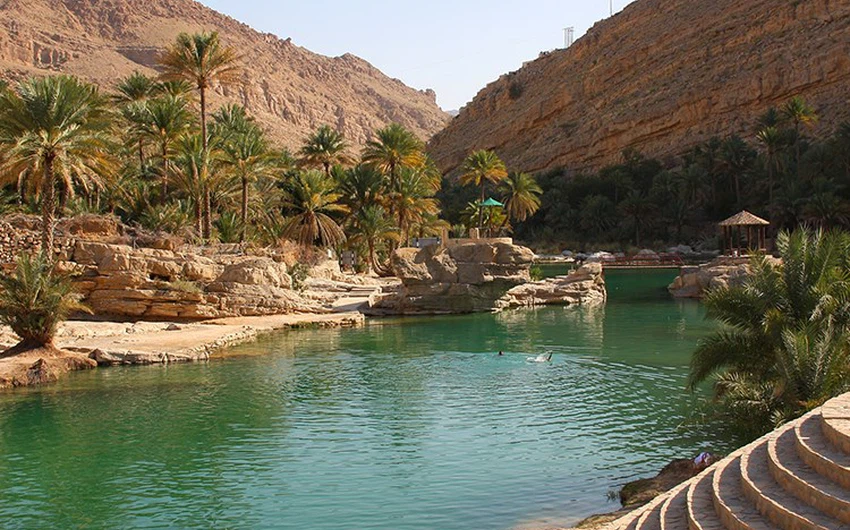 The most famous tourist destination in the Sultanate of Oman