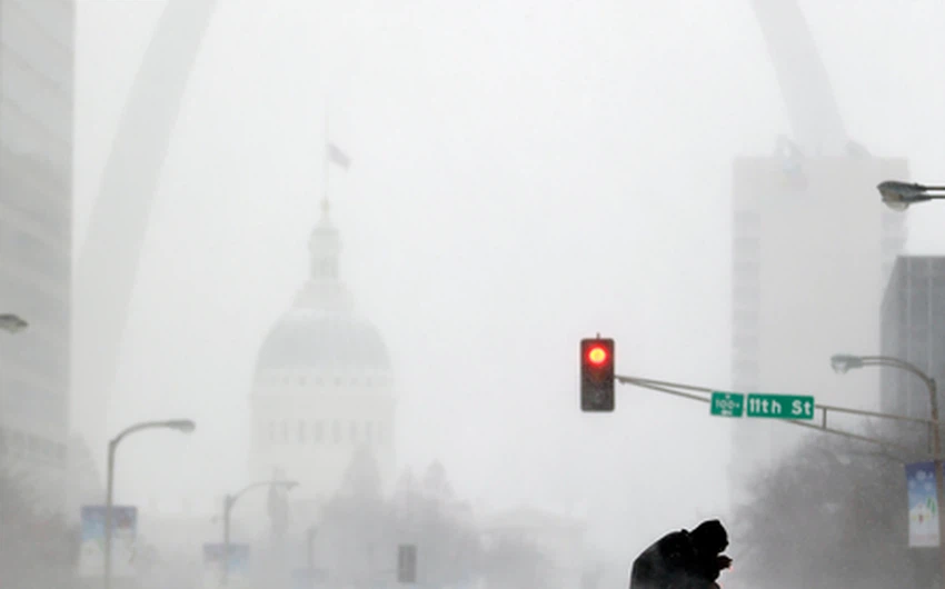 أفضل 20 صورة مُعبرة من موجة البرد القاتلة في أمريكا