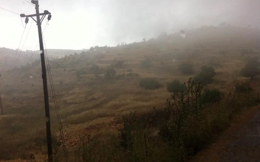 أمطار في مُحافظة عجلون عبر أحمد خبّاص