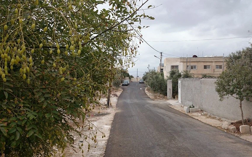 قطرات خفيفة من المطر في بيت راس -إربد