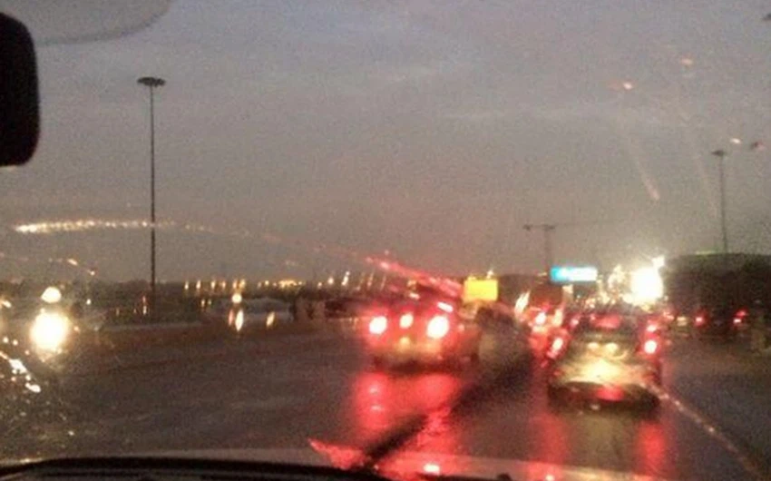أمطار الرياض – الأربعاء 17-1-1435هـ