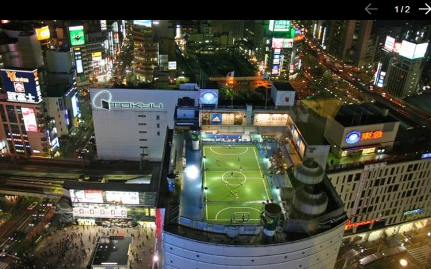 3) ملعب أديداس لكرة القدم الخماسية في اليابان-طوكيو 
