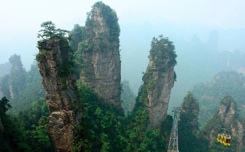 الصين-جبال من الكوارتز 