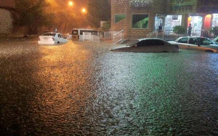فيضانات الرياض 2013
