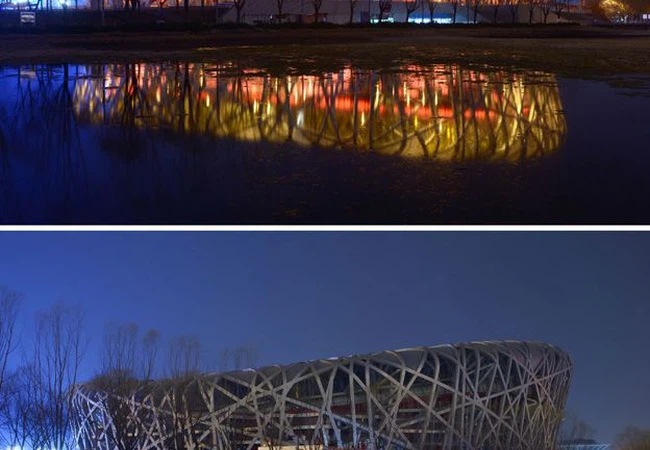 الصورة لملعب