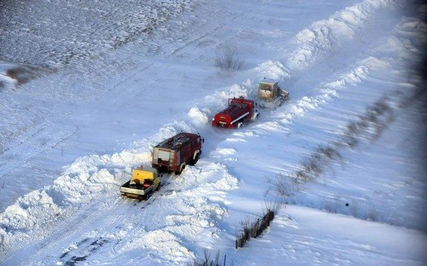 عملية إنقاذ أكثر من 1000 شخص تقطعت بهم السُبُل في الثلوج