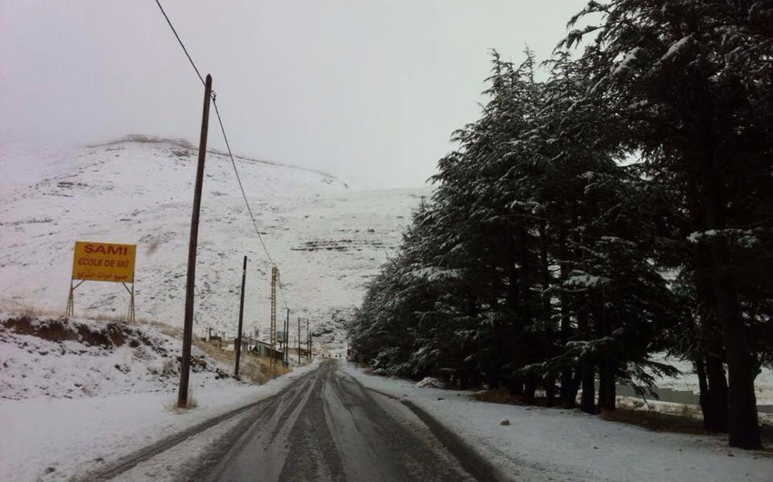 ثلوج لبنان 5-12-2013 – Lebanon Weather Forecast