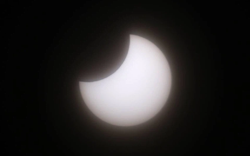 The Association of the Moroccan Initiative for Science and Thought: with pictures, the January 6 partial eclipse