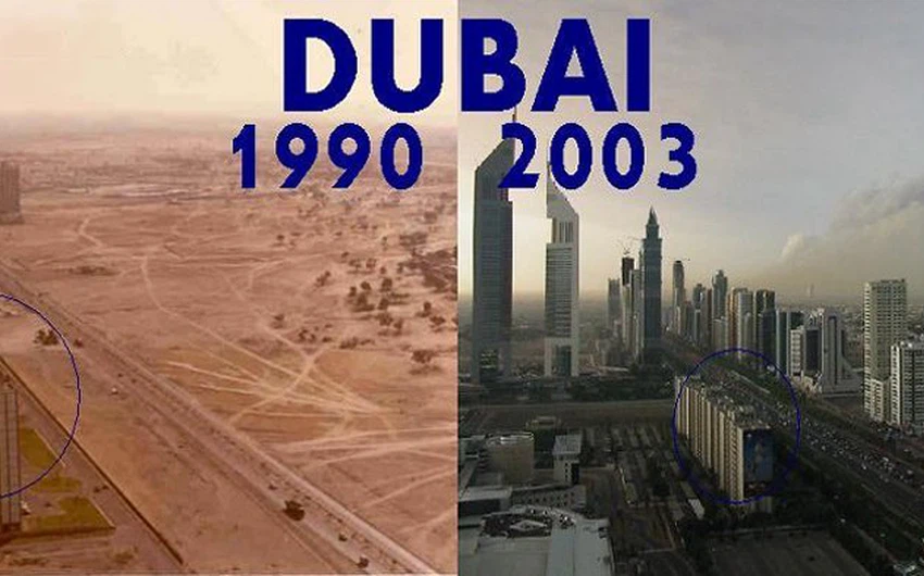 دبي - اسرع مدن العالم تطورا
