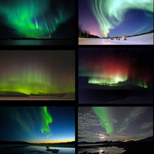 What is the aurora borealis?