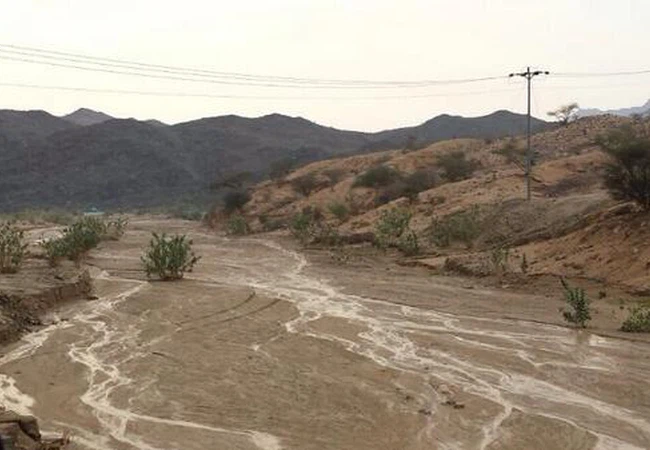 سيول خفيفة جنوب مكة - راجس الخضاري