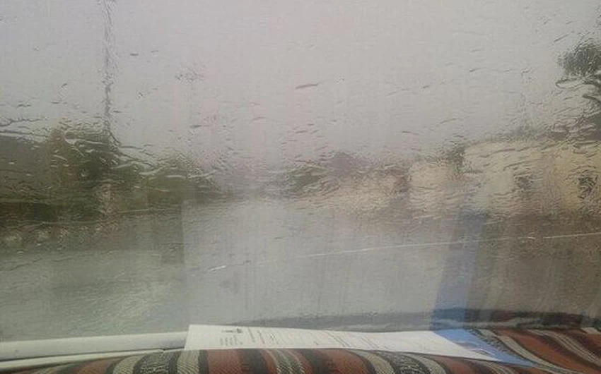 أمطار غزيرة على مكة