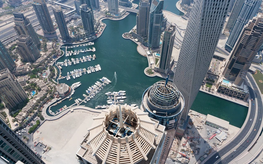 كيف تبدو مدينة دبي من السماء ؟!