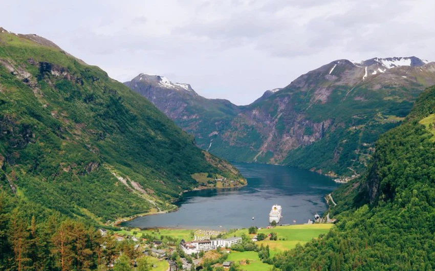 Geiranger.. the most famous tourist town in Norway