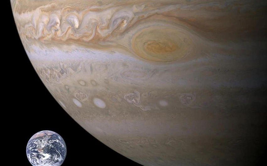  بالصور: كوكب المشتري أضخم كواكب المجموعة الشمسية