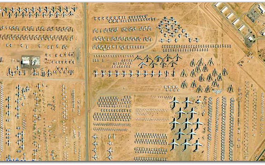 موقع تجديد وصيانة الطائرات في توكسون، أريزونا