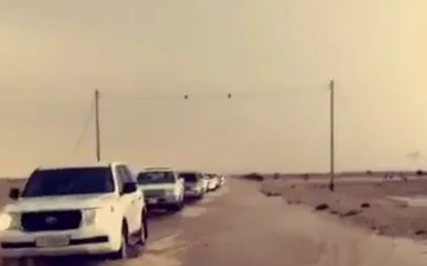 امطار قطر عبر Sultan Bin Jassim