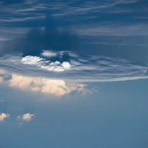 What is `Overshooting Top` in meteorology?