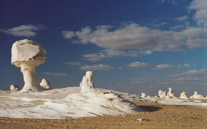 En images : Découvrez l&#39;incroyable Désert Blanc en Egypte