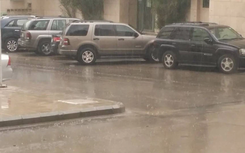 أمطار الرياض - عبر عبد الرحمن أبو كشك