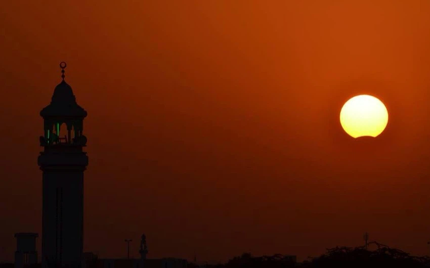 كسوف الشمس في العين - الإمارات By S.Abdallah