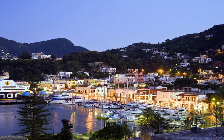 The Italian `Ischia` amazes its visitors with the charm of its nature and atmosphere in the fall