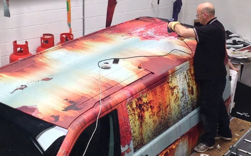 A man comes up with an innovative way to protect his car from theft