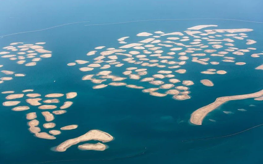 بالصور: هذه هي مدينة دبي من أعلى