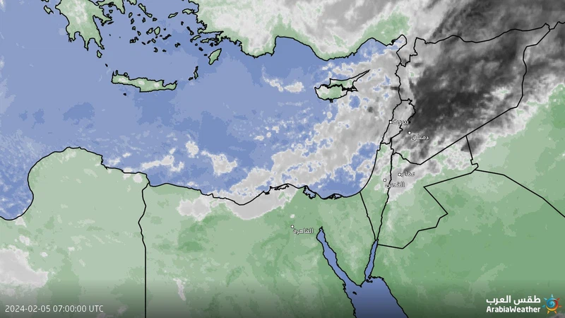 Levant - 10h30 | Pluie dans plusieurs zones, avec des attentes d'intensification dans les prochaines heures Levant - 10h30 | Pluie dans plusieurs zones, avec des attentes d'intensification dans les prochaines heures